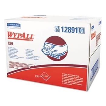 Image for Wypall X90 Industrial All Purpose Wipers (136-Box) (Denim Blue) from HD Supply
