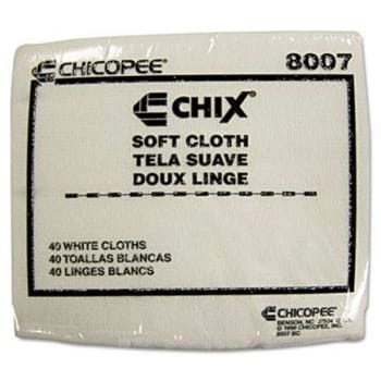 Chix Soft Cloths (1200-Carton) (White)