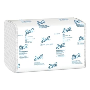Image for Scott 1-Ply Slim-Fold Paper Towels (90-Pack) (White) from HD Supply