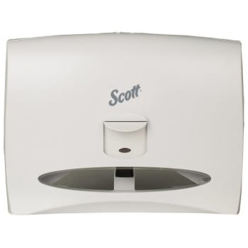 Scott® Personal Seat Cover Dispenser (09505), White, 17.5" X 13.25" X 2.25"