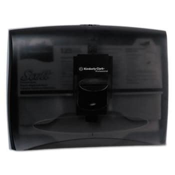 Image for Kimberly-Clark Smoke Gray Personal In-Sight Toilet Seat Cover Dispenser from HD Supply
