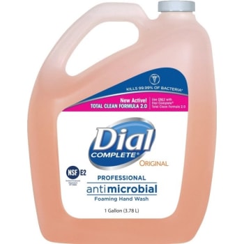 Image for Dial 1 Gallon Professional Antimicrobial Foaming Hand Wash (4-Pack) from HD Supply