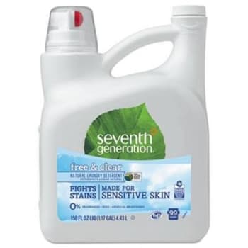 Image for Seventh Generation® 150 Oz natural 2X Concentrate Liquid Laundry Detergent 99 Loads (4-Pack) from HD Supply