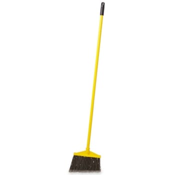 Rubbermaid 10-1/2 In Angle Broom W/ Poly Bristles (2-Pack) (Yellow