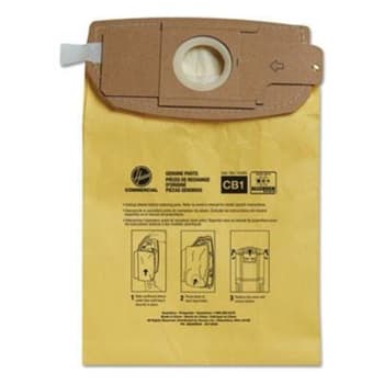 Image for Hoover Commercial Disposable Backpack Vacuum Bag w/ Allergen Filtration (10-Carton) from HD Supply