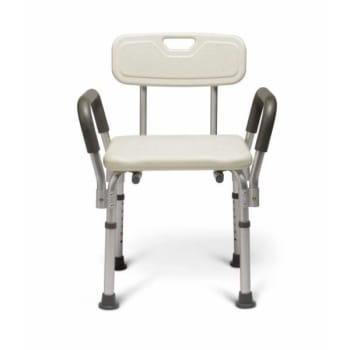 Image for Medline Industries Bath Bench With Back And Arms from HD Supply