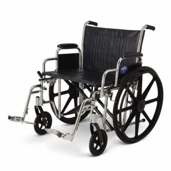 Image for Medline Industries Extra-Wide Wheelchairs from HD Supply