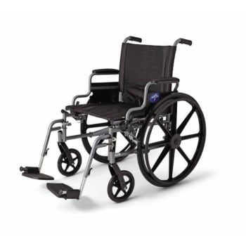 Image for Medline Industries K4 Basic Lightweight Wheelchairs Swing-Back Desk-Length Arms from HD Supply