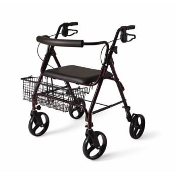 Image for Medline Industries Bariatric Heavy Duty Rollator Extra Wide from HD Supply