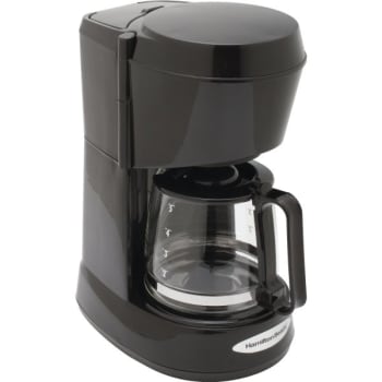 Image for Hamilton Beach 5 Cup Coffeemaker Black Glass Carafe from HD Supply