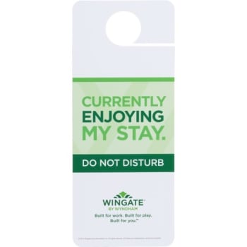 Image for Wingate By Wyndham® Do Not Disturb Door Hanger, Pack Of 100 from HD Supply