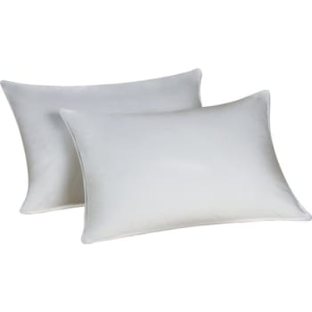 WynRest Gel Fiber Pillow King 20x36 Firm 51 Ounce Case Of 8