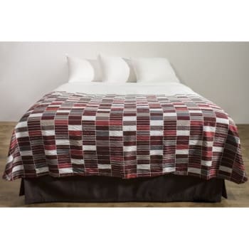 Image for Red Roof Inn Twilight Mosaic Coverlet, Full 90 X 98", Case Of 6 from HD Supply