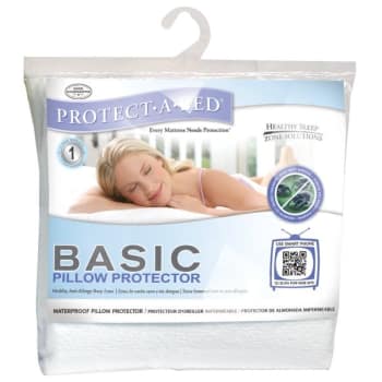 Image for Protect-A-Bed Basic Pillow Protector With Envelope Closure, King 21x37" 12/cs from HD Supply