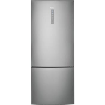 Image for Haier 15 Cu. Ft. Bottom Freezer Refrigerator (Stainless) from HD Supply