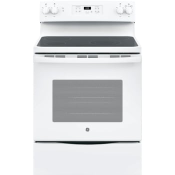 Image for GE® 30" Electric, Smooth Range w/ 5.3 CU Ft, White from HD Supply
