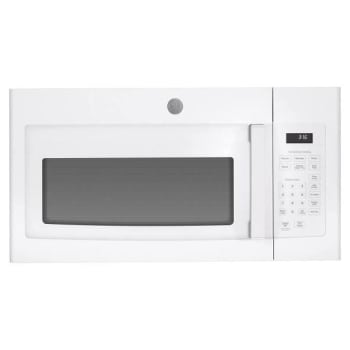 GE® 1.6 Cu. Ft. Over The Range Top Convertible Vent Microwave, White