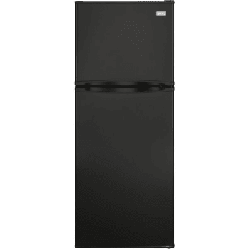 Haier 9.8 cu. ft. Top Freezer Refrigerator Black