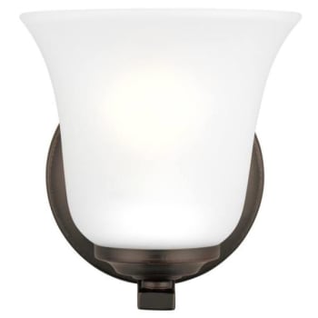 Image for Sea Gull Lighting® Emmons 6 in. 1-Light Incandescent Wall Sconce from HD Supply