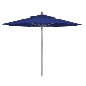 Fiberbuilt® Lucaya Royal Blue Marine Umbrella With Aluminum Pole 8'