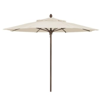 Fiberbuilt® Lucaya Natural Marine Umbrella With Champagne Bronze 8'