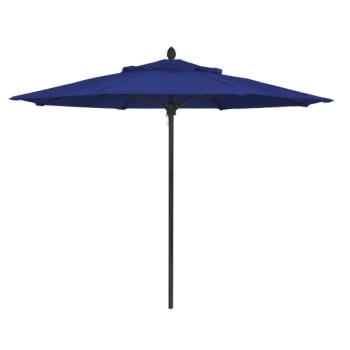 Image for Fiberbuilt® Lucaya Royal Blue Marine Umbrella With Black Pole 8' from HD Supply
