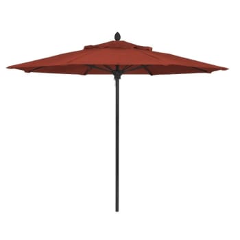 Image for Fiberbuilt® Lucaya Terracotta Marine Umbrella With Black Pole 8' from HD Supply