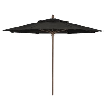 Image for Fiberbuilt® Lucaya Black Marine Umbrella With Champagne Bronze 9' from HD Supply