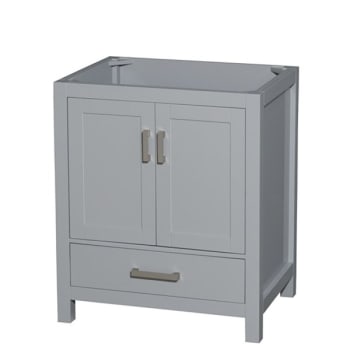 Image for Wyndham Sheffield Gray Wood Single Bathroom Vanity 30" X 22" Without Countertop from HD Supply