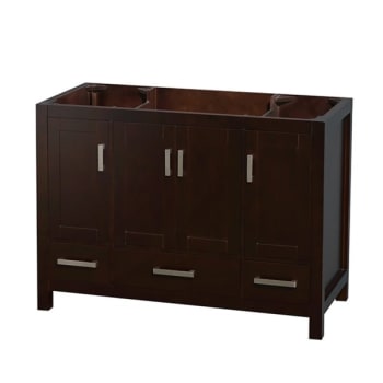 Image for Wyndham Sheffield Espresso Wood Single Bathroom Vanity 48" Without Countertop from HD Supply