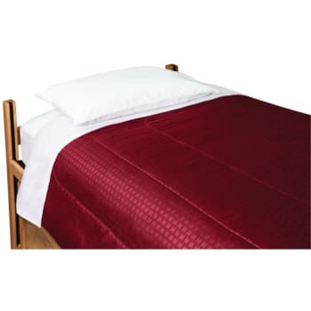 Image for Valley Forge Fabrics Bed In Bag Twin Xl 7 Piece Burgundy Case Of 2 from HD Supply