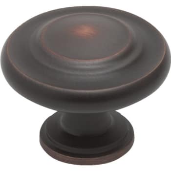 Image for Amerock Inspirations 1-3/8" Knob, Oil Rubbed Bronze-Package Of 25 from HD Supply