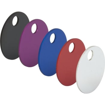 Image for Lucky Line 1-1/4" Aluminum Tag, Assorted Colors, Package Of 20 from HD Supply
