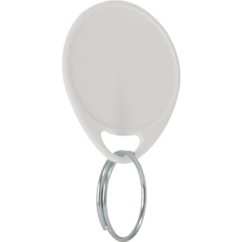 Image for Lucky Line 1-1/4 In Label-It Plastic Tag W/ Ring (25-Pack) (White) from HD Supply