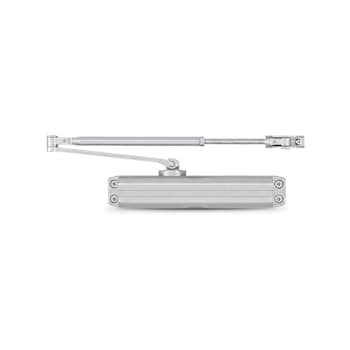 Image for Shield Security® Size 1-4 Ada Heavy-Duty Hydraulic Door Closer, Aluminum from HD Supply