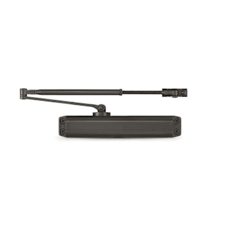 Shield Security® Size 1-4 Ada Heavy-Duty Hydraulic Door Closer, Bronze