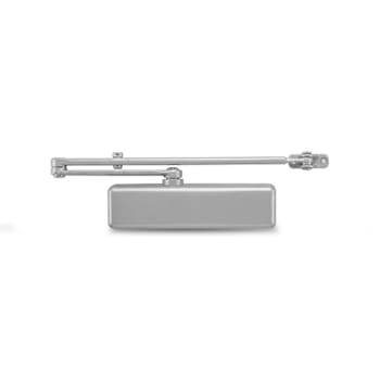 Shield Security® Size 1-6 Heavy-Duty Hydraulic Door Closer Aluminum