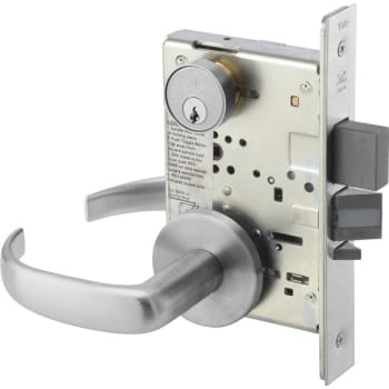 Image for Yale® Mortise Lockset, 8800, Escutcheon Plate, Apartment With Deadbolt, Grade 1 from HD Supply