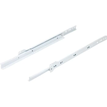 Image for 16" White Metal Drawer Slide, Package Of 2 from HD Supply