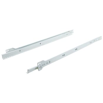 Image for 22" White Metal Drawer Slide, Package of 2 from HD Supply