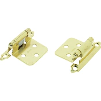 Image for 1-1/2 in. Self-Closing Exposed Cabinet Hinge (50-Pack) from HD Supply