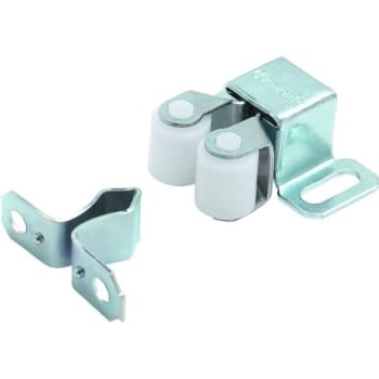 Image for Zinc Heavy Duty Magnetic Cabinet Double Roller Catch from HD Supply