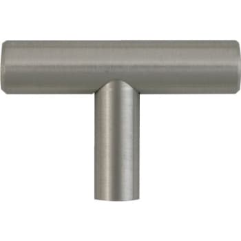Image for 2" Stainless Steel T-Bar Pull, Satin Nickel Finish - Package Of 25 from HD Supply