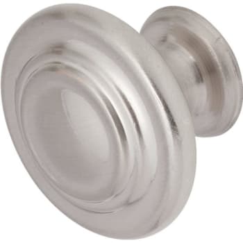 Image for Seasons® 1-1/4 Zinc Cabinet Knob Satin Nickel Finish, Package Of 5 from HD Supply