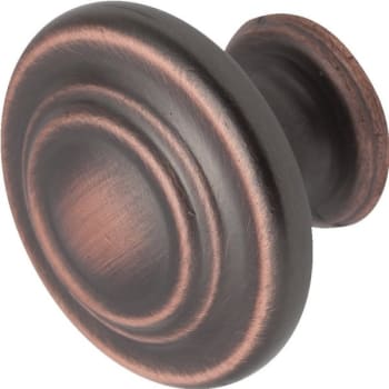 Image for Seasons® 1-1/4 Zinc Cabinet Knob Venetian Bronze Finish, Package of 5 from HD Supply