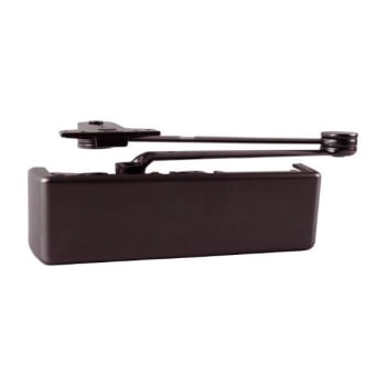 Image for LCN® Surface Door Closer, Lh Spring Hold-Open Stop Arm, Dark Bronze/695 Finish from HD Supply