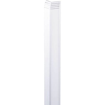 2.5 X 48 In Plastic Corner Protector (6-Pack) (White)