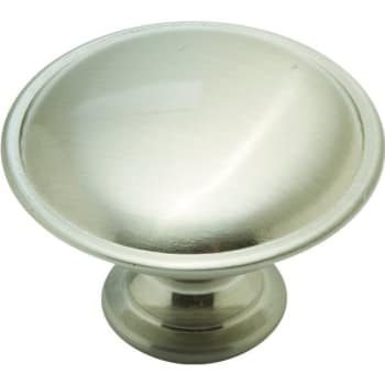 Image for 1-1/4" Cabinet Knob Satin Nickel, Package Of 12 from HD Supply