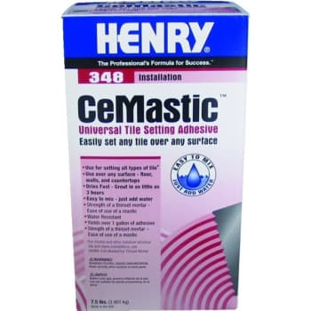 Image for Henry 7.5 Lbs 348 CeMastic Tile Setting Adhesive from HD Supply