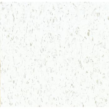 Armstrong Cool White Commercial Vinyl Dry-Back Floor Tile 12 x 12" Carton of 45